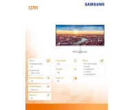 Samsung C34J791WTUX Curved Quantum Dot - 425114 - zdjęcie 3